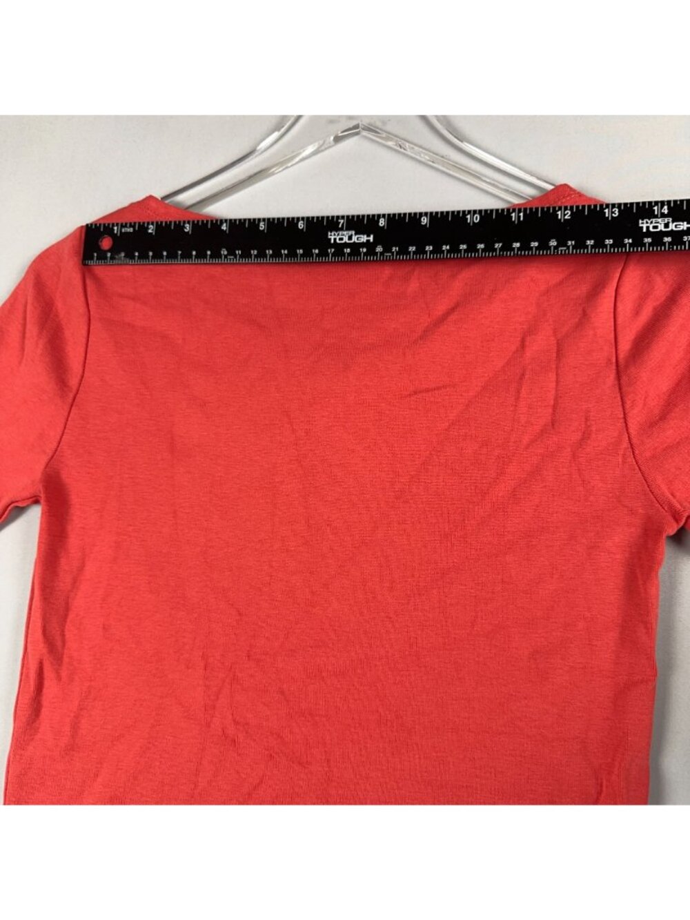 J. By J.Crew T-Shirt Size Small Red 100% Cotton Short Sleeve Boat Neck - Picture 8 of 10